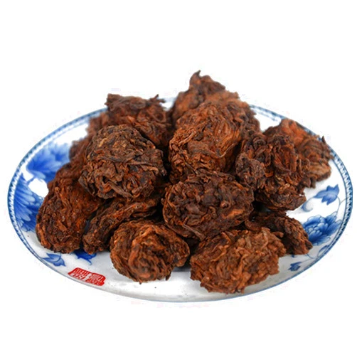 oriarmcha 2010 Lao Cha Tou Ripe Pu-erh Tea 8oz (225g) - Ripened Aged Puerh Old Tea Nuggets - Menghai Shu Puerh from Ancient Trees