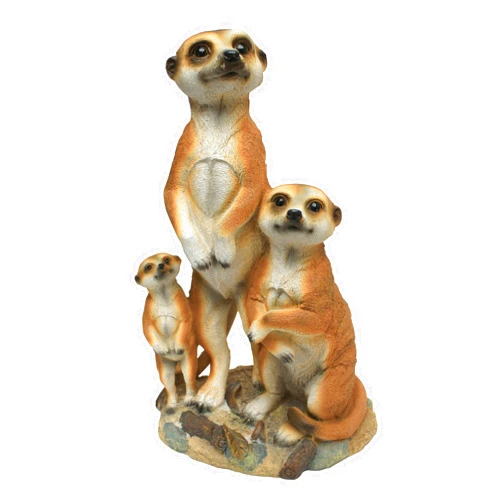 Design Toscano QL56971 Meerkat Family Sculpture, 6