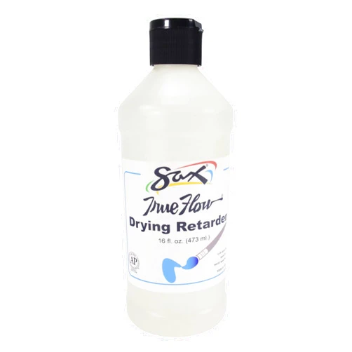 Sax True Flow Acrylic Drying Retarder, 1 Pint, Crystal Clear - 100243, 16 Fl Oz (Pack of 1)