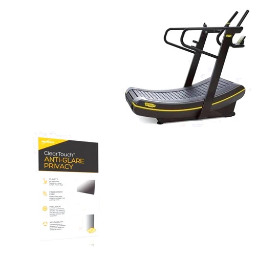 BoxWave Screen Protector Compatible With Technogym Skillmill - ClearTouch Anti-Glare Privacy (2-Pack), Privacy Screen Protector Flexible Film Anti-Glare