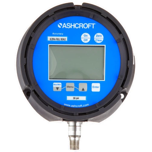 Ashcroft INDG-L00030/45-01 Industrial Digital Pressure Gauge, 4-1/2