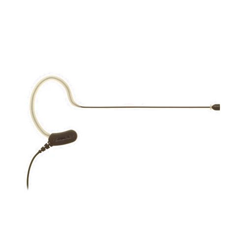Shure MX153 Earset Headworn Microphone - Black, Omnidirectional Mic, TQG / TA4F Connector Wireless Bodypack Transmitters (MX153B/O-TQG)