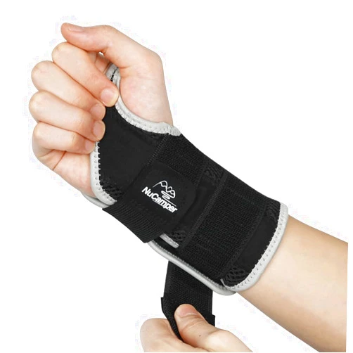 NuCamper Wrist Brace Carpal Tunnel Right Hand for Men Women,Wrist Support Splint Hand Brace with Adjustable Straps,Night Sleep Support Arm Stabilizer with Compression Sleeve for