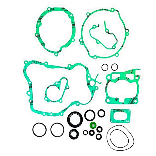 TopendGaskets.com Top and Bottom End Engine Gasket Kit Set with Oil Seals Replacement for Yamaha YZ125 2001-2004