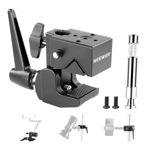 NEEWER 2 Pack Super Clamp with 5/8