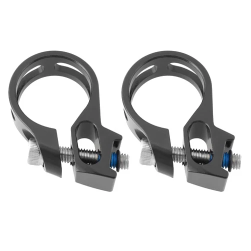 SG 2pcs 22.7mm Bike Discrete Trigger Clamp Bike Shifter Clamp Replacement Compatible with SRAM Discrete X5 X7 X9 X0 XX XO1XX1 Black