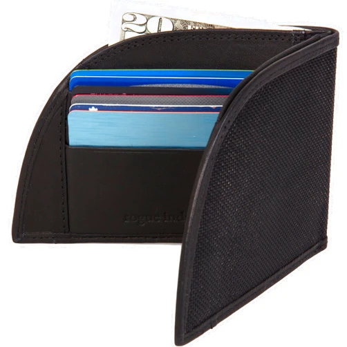 Rogue Industries Front Pocket Wallet Ballistic Nylon Material with RFID Block - Black