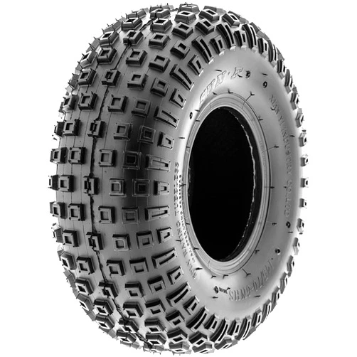 SunF A011 Sport XC ATV Go-Kart Tire 145/70-6 (14x6-6), 6 PR, Square-Knobby Tread, Tubeless