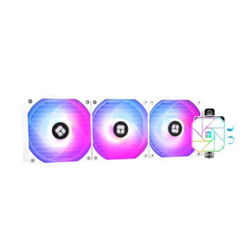 Thermalright Aqua Elite 360 White V3 Aio Water Cooling, 360 Liquid Cooling Row, ARGB PWM Cooler Fans, for Intel LGA1150/1151/1155/1156/1200/2011/1700,AMD:AM4/AM5, PC Cooler Aio