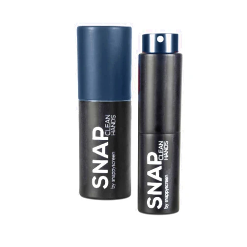 SnappyScreen SNAP Wellness On the Go Hand Sanitizer Travel Size -15mL 300+ Sprays Per Catridge, Refillable Liquid Hand Sanitizer for Car, Purse, Pocket (Fifth Avenue Elegance)