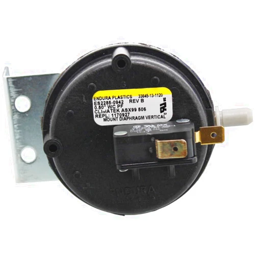 ClimaTek Air Pressure Switch Replaces ICP Heil Tempstar Part # 1170927 1010896 1093436 .50