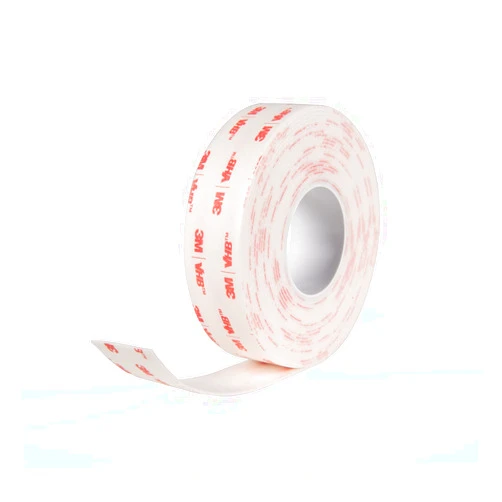 3M 4950 VHB Mounting Tape, Acrylic Foam, Permanent Bonding, Heavy Duty, White, 1 in x 5 yd, 1 Roll