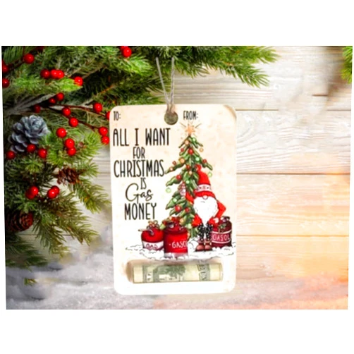 LBXX NEW Christmas Money Holders for Cash,Christmas Money Holders Gift,Money Tree Gift Holder with Clips,Happy Santa Christmas Money Dispenser,Christmas Money Holders for Cash (G)