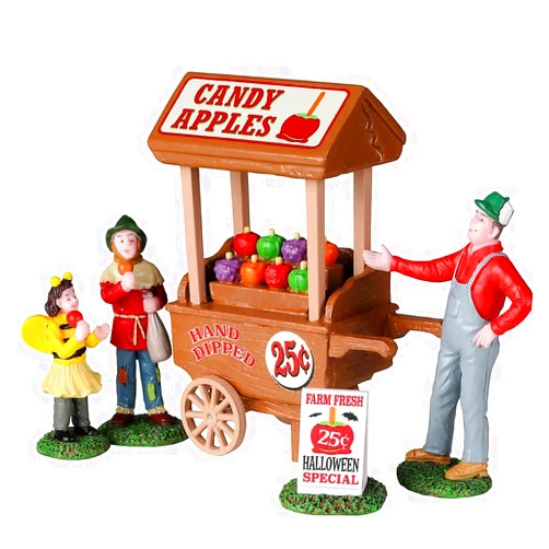 Lemax Candy Apple Cart, Set of 5 #22108