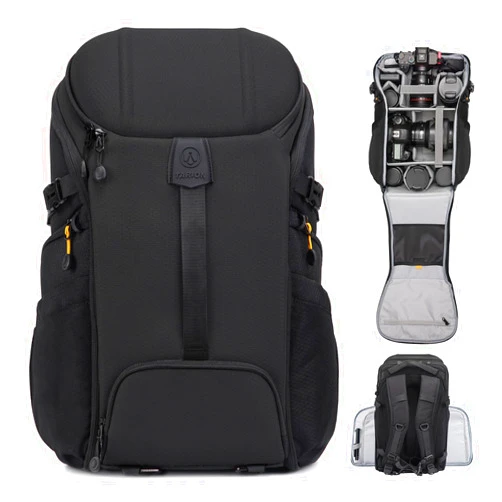 TARION Large Camera Backpack Bag - Photo Backpack with 𝐃𝐮𝐚𝐥-𝐒𝐢𝐝𝐞 𝐎𝐩𝐞𝐧𝐢𝐧𝐠 15.6