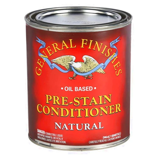 General Finishes Oil Based Pre-Stain Wood Conditioner, 1 Quart