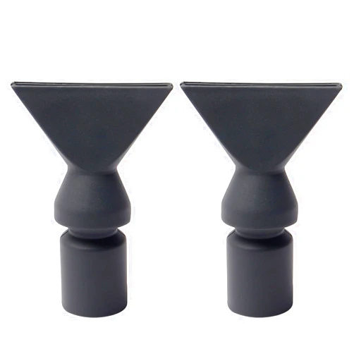 MroMax Aquarium Nozzle Plastic Pump Duckbill Nozzles Water Outlet Return Pipe Plumbing Fitting Dark Gray 2Pcs