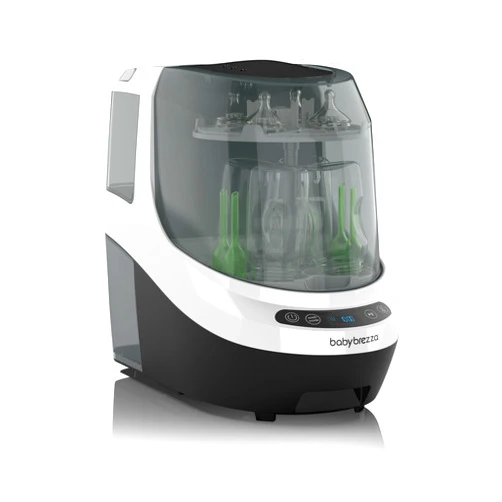 Baby Brezza Bottle Washer Pro - Baby Bottle Washer, Sterilizer + Dryer - All in One Machine Cleans Bottles, Pump Parts, & Sippy Cups - Replaces Hand Washing, Bottle Brushes and Drying Racks
