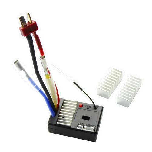 KingVal Replacement Receiver Board Circuit Board with Heatsink RC Parts Compatible with Wltoys 144001 144002 1/14 124018 124019 RC Car