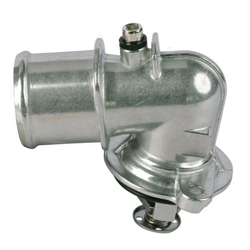 MITZONE Upgrade Aluminum Thermostat Housing Assembly Compatible with Jeep Grand Cherokee 2014-2021 Wrangler 2020-2022 Gladiator 2021 2022 Ram 1500 2014-2022 3.0L Diese Replace 902-3040 68253514AA