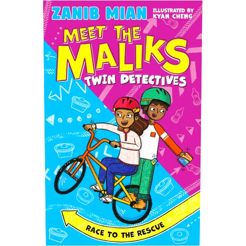 By Zanib Mian (Author), Kyan Cheng (Illustrator) Meet the Maliks – Twin Detectives: Race to the Rescue: Book 2