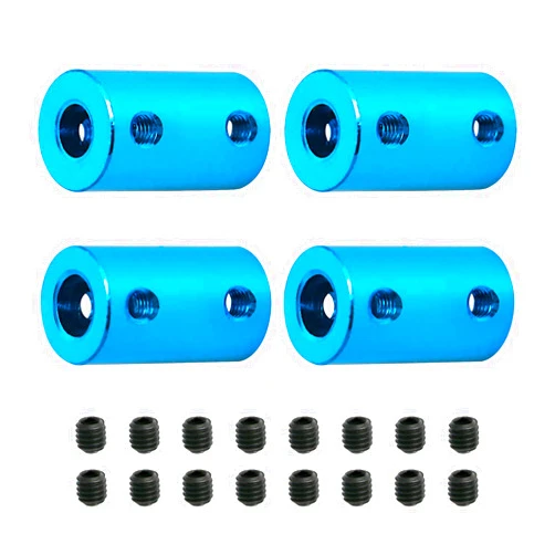 Aopin 7mm to 8mm Rigid Couplings Set Screw Shaft Stepper Motor, Length 25mm / 1
