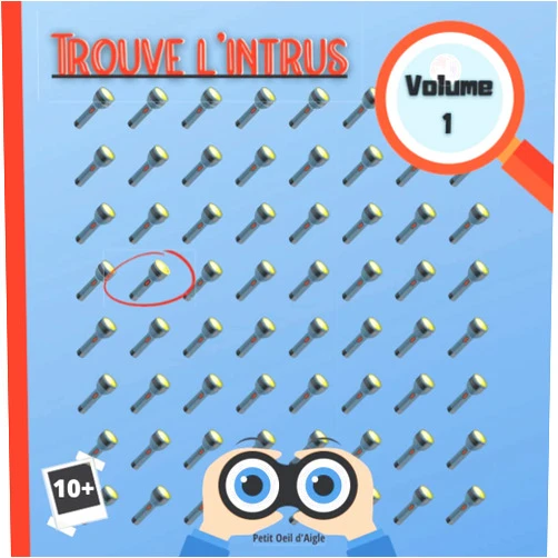 Petit Oeil d'Aigle Trouve l'intrus Volume 1: Cherche et trouve | Développer son sens de l'observation | Pour les petits et grands | Jeu & Réponses (French Edition)