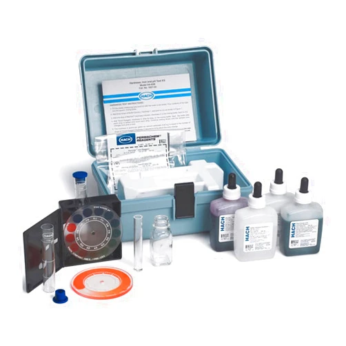 Hach 183702 Hardness, Iron, and pH Test Kit, Model HA-62B