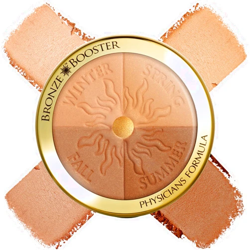 Physicians Formula Bronze Booster Glow-Boosting Season-to-Season,Customizable Seasonal Glow, Lasting Tan Boost, Hypoallergenic Powder, Cruelty-Free & Hypoallergenic - Medium-to-Dark