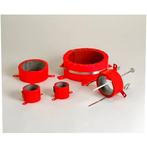 3M FS-195 Metal Fire Barrier Pipe Device - 6 in Width - 051115-08253 [PRICE is per EACH]