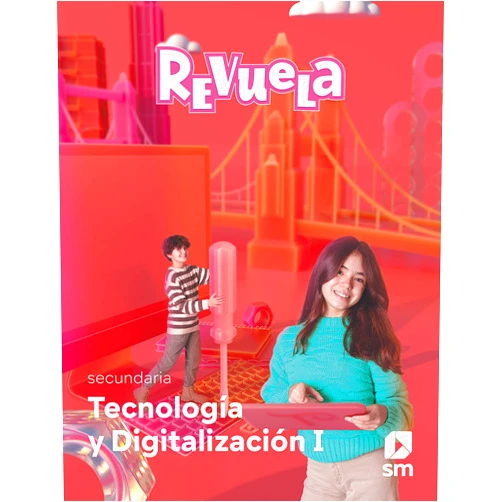 Spanish Edition by Víctor Gallego Le Forlot (Author), Tomás López Soriano (Author), Vicente Martínez García (Author), Laura Moreno Izquierdo (Author), Sira Muñoz Tortosa (Author), Eiden Marsal Zamora (Illustrator), Archivo SM, (Illustrator), Ramón Colera Cañas (Illustrator), Istock, (Illustrator), Arturo Asensio Moruno (Illustrator), Shutterstock, (Illustrator), Félix Moreno Arrastio (Illustrator), Gustavo Regalado (Illustrator), 123RF, (Illustrator), Guillermo Berdugo Garvia (Illustrator), José Luis Navarro García (Illustrator), Luis Mosquera Arancibia (Illustrator), Luis Doyague (Illustrator), Estudio 5W Infographic (Illustrator), Nicolás Fernández Prímola (Illustrator), Ángel Ovejero Sánchez (Illustrator), Pablo Jurado (Illustrator), Thinkstock, (Illustrator), Guillermo Díez Celaya (Illustrator), Daniel Omar Romero Barroso (Illustrator), Antonio Cuesta Cornejo (Illustrator), Lydia Sánchez Marcos (Illustrator) & 24 more Tecnología y Digitalización I. 1 Secundaria. Revuela