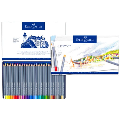 Faber-Castell Creative Studio Goldfaber Watercolor Pencils (36 Count)