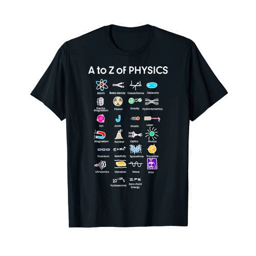 Quantum Physics Particle Physicist Science Lover Quantum Physics String Theory Physics Student Science T-Shirt