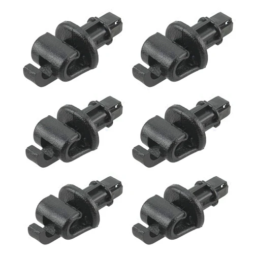 Topkidame Set of 6 Sunshade Hook Clips Compatible with 2005-2010 Odyssey Sliding Door Holder 83-715-SHJ-A21ZA, 83715-SHJ-A21ZA