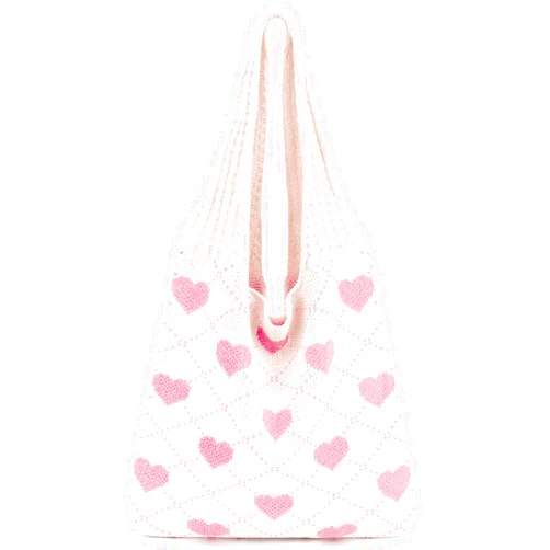 KPX Crochet Tote Bag, Beach Mesh Knitted Bag Large Aesthetic Shoulder Bag Handbags Hollow Hobo Bag for Women Summer