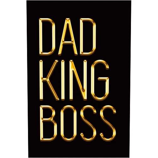 By MakMak Luxury (Author) Dad King Boss: Elegant Gold & Black Notebook | Show Them You’re The Man! | Stylish Luxury Journal (Luxury Notebooks)