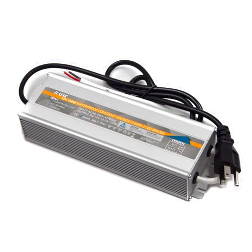 Elxjar 150W 12V LED Driver, IP67 Waterproof, LED Transformer, LED Power Supply Adapter 90-260V AC to 12V DC Low Voltage Output Thinner and Durable Low Voltage Power Supply for LED Strip Lights LED Module