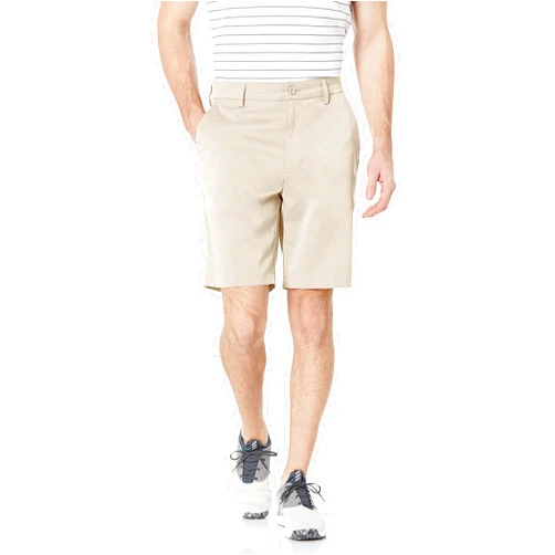 Amazon Essentials Men's Classic-fit 9” Stretch Golf Short 34 Stone