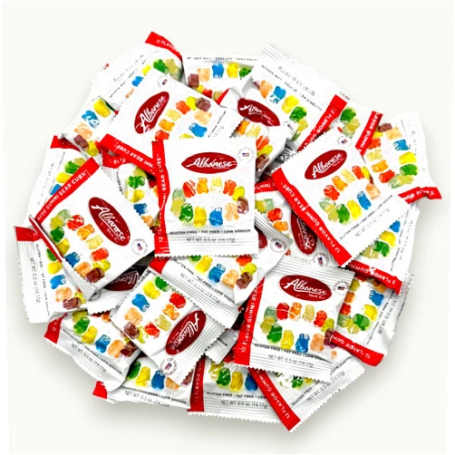 KLUB BULK Albanese Gummy Bears -1.5 lbs Individually Wrapped Fun Size Packs-12 Delicious Flavors, Gluten Free Gummy Bears-Great for Kids and Adults of All Ages(24 oz)