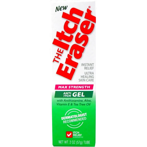 The Itch Eraser Gel Insect Bite Treatment 2-Ounce