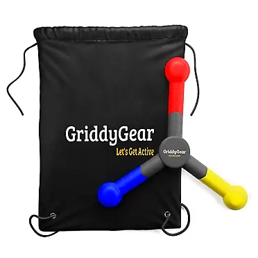 GriddyGear Hand Eye Coordination Trainer—Speed and Agility Sports Practice Gear for Basketball, Football, Baseball, Tennis, Softball—Reaction Training Equipment or Gifts for Adults and Youth and Kids