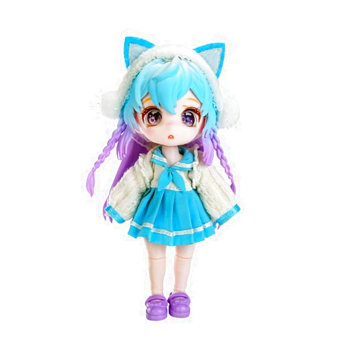 ICY Fortune Days 13cm Starlight University Series Doll Figure with Rotatable Joints, Great for College Series Dolls, for The Child Age Above 8 (Cedric)