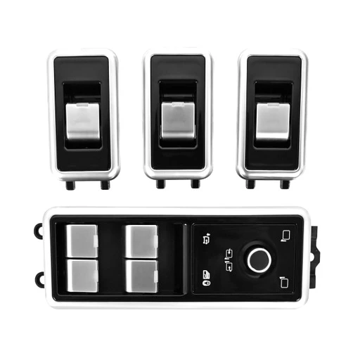 VIKNAN Power Window Lifter Control Switch Button LCD Panel Car Window Lift Switch Kit for Range Rover L494 Vogue Sport L405 Discovery 5
