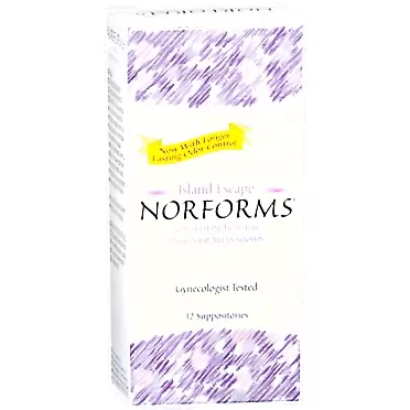 Norforms Suppositories Island Escape 12 Each (Pack of 5)