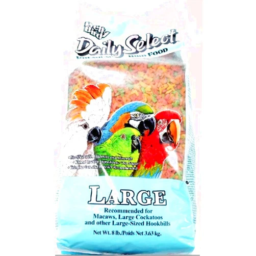 Pretty Bird Daily Select Premium Bird Food Large - 8 lbs