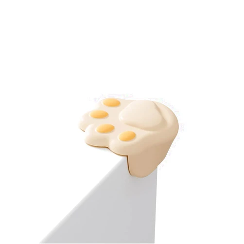 Zomanon 6 Pcs - Zomanon Corner Protector Baby, Corner Protectors, Baby Proof Corners and Edges, Cat Paw Protector Guards for Baby, Soft & Safety Bumpers Corner Protectors for Furniture & Table Edges