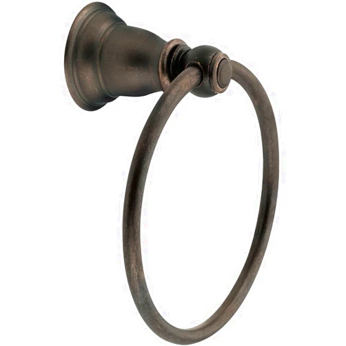Moen YB5486ORB Kingsley Bathroom Hand Towel Ring, Oil-Rubbed Bronze