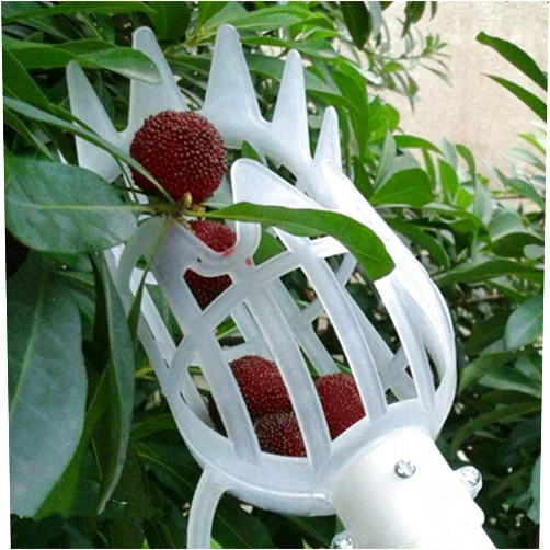 TOPBESTOR Fruit Picker Basket Head Plastic Garden Fruit Picking Tool Harvester Catcher for Avocado Lemon Peach (Head Only)