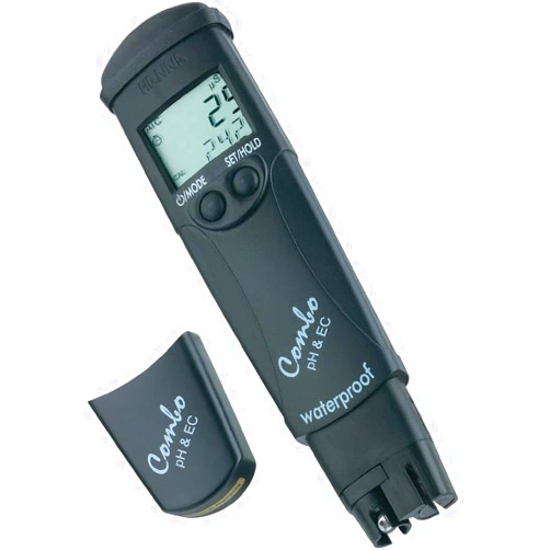 Hanna Instruments HI98129 Meter, pH/EC/TDS/Temp, 10