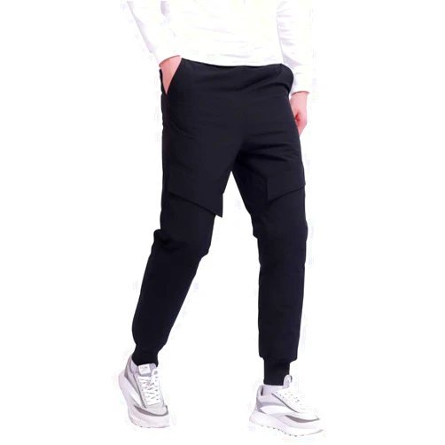 SYOKYO1980 Men's Snow Pants Winter Warm Packable Down Pants Compressor Outdoors DownTrousers Black